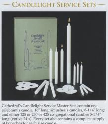  Candlelight Congregational Service Master Set - 250pc 